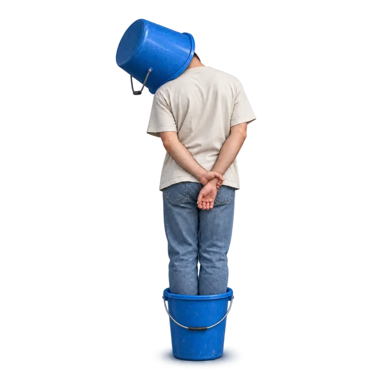 Bucket figure inspired by Kaili Blues